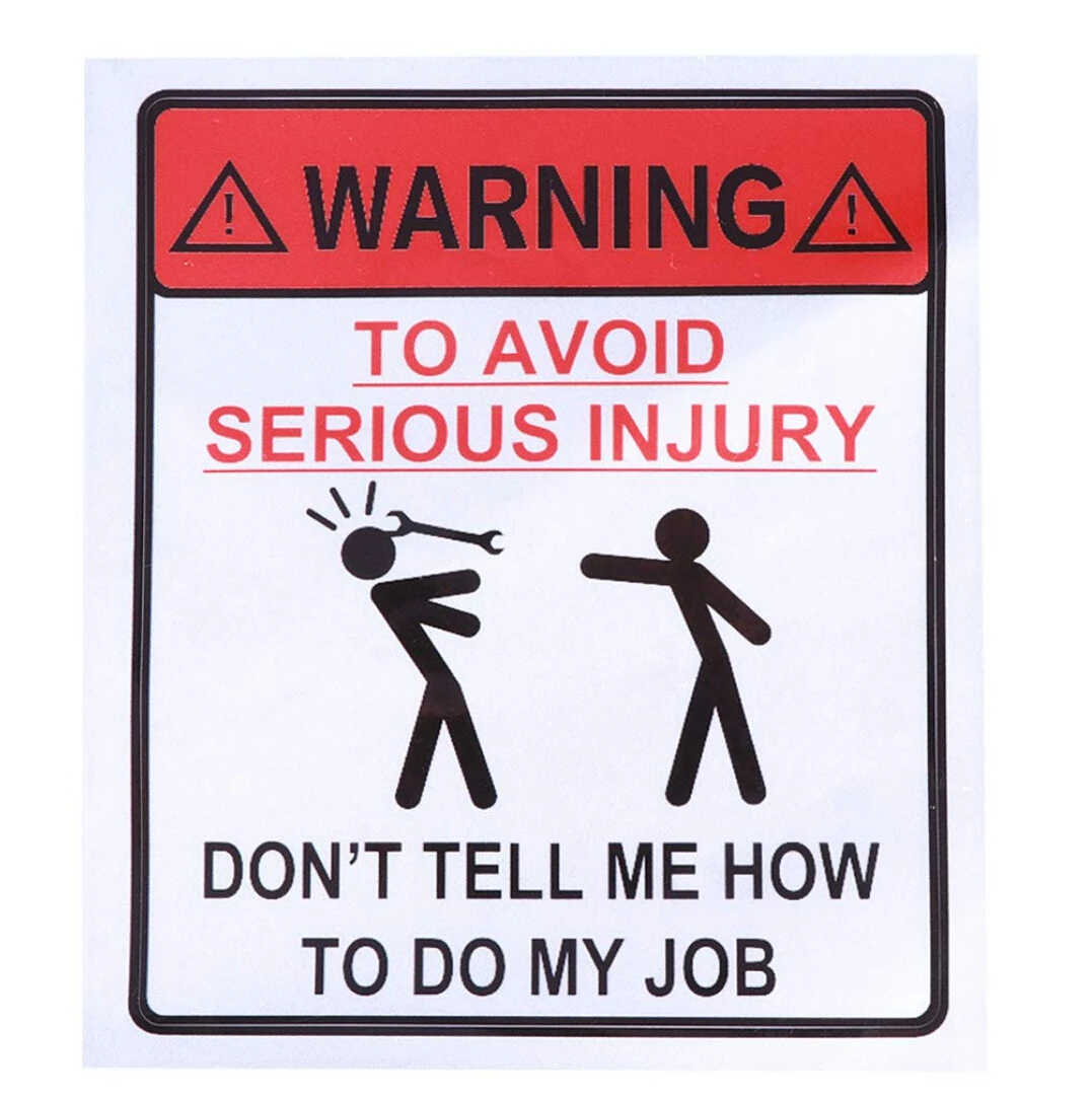 

WARNING TO AVOID SERIOUS INJURY Decalfor fiat punto h4 c4 picasso saab 9-5 bmw e34 e39 e90 e38 t4 rover 75 opel corsa c mustang