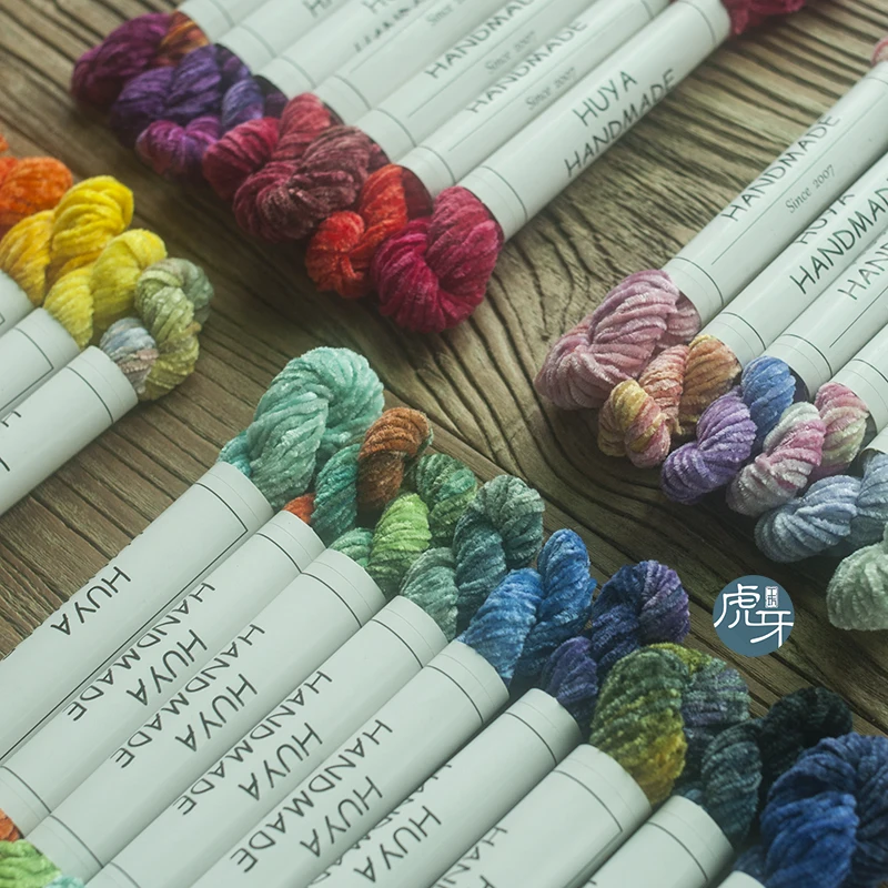 French imports of chenille yarn French extremely narrow chenille