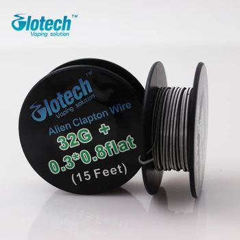 

Glotech 5m/roll Alien Clapton Wire heating wire for RDA RBA Rebuildable DIY Atomizer Coil E-Cigarette Vaporizer coils