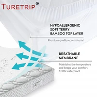 Waterproof Mattress Protector: Cotton Terry Crib Bed Cover