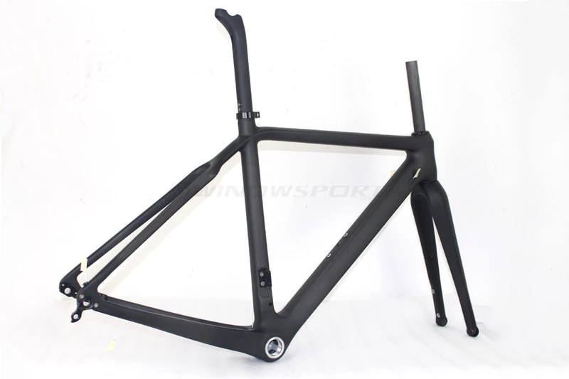 Top Full Carbon Cyclocross Bike Frame Carbon Gravel Bicycle Frame Chinese Cyclocross Frame Carbon CX Racing Bike Frameset Fork Clamp 11