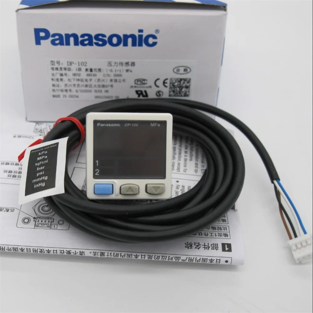 DP 102 DP102 новый оригинальный цифровой датчик давления Вакуума 0 1 ~ + МПа ( 14 6 до 146 4
