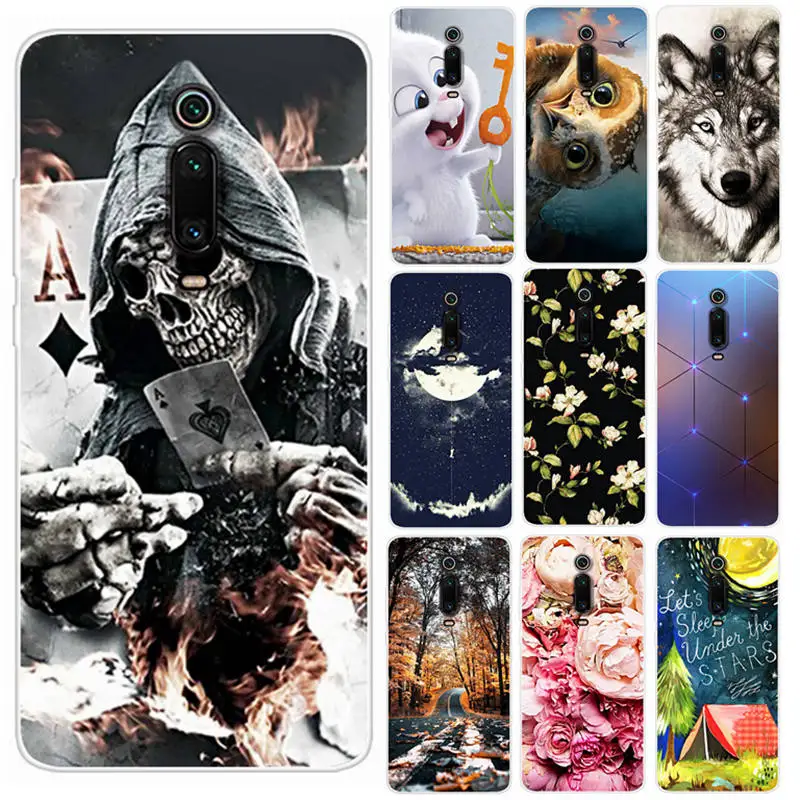 

Silicone Case For Xiaomi Mi 9T Redmi K20 Pro Cover 3D Cartoon Painted TPU Phone Case For Xiaomi Mi9t Redmi K 20 Case Anime Coque