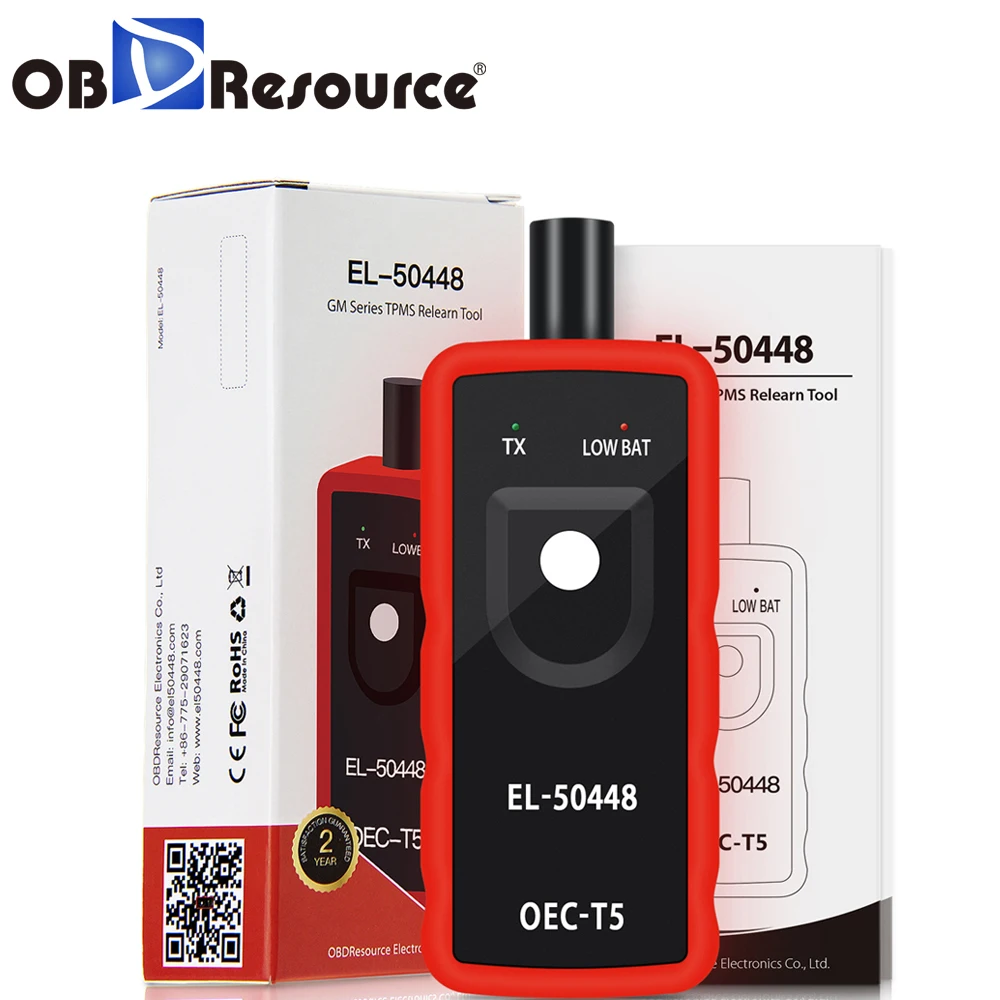 

EL50448 EL 50448 U508 Universal Auto Tire Pressure Monitor Sensor Relearn Car TPMS Tool For GM Ford Opel Mercedes BMW Motorcycle