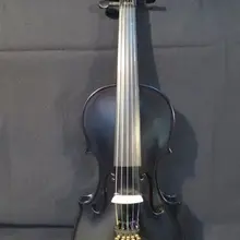 Черный цвет 5 струн 1" электрическая акустическая скрипка, чудесный звук