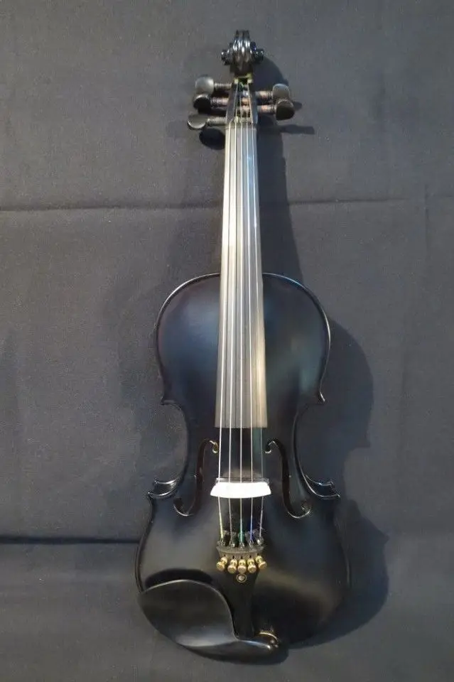 

Black colors 5 strings 15" electric acoustic viola,Wonderful Sound