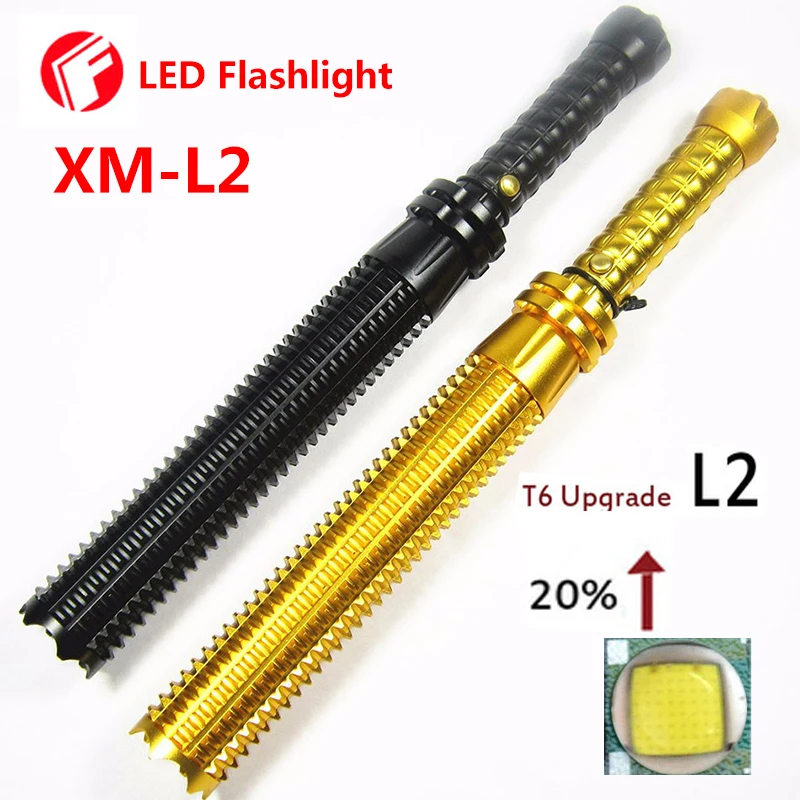 Tactical Flashlight Rechargeable 18650 battery 3800 lumens XM-L2 police 1101 High Power Convoy LED Flash light | Освещение