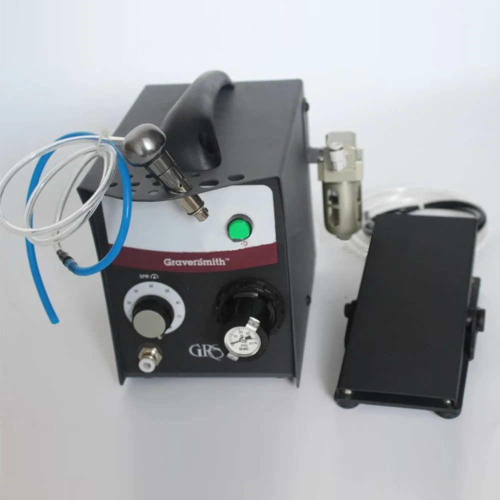 

Jewelry Pneumatic Engraving Machine High Quality Air-operated GRS Graver Smith Engraver 220V