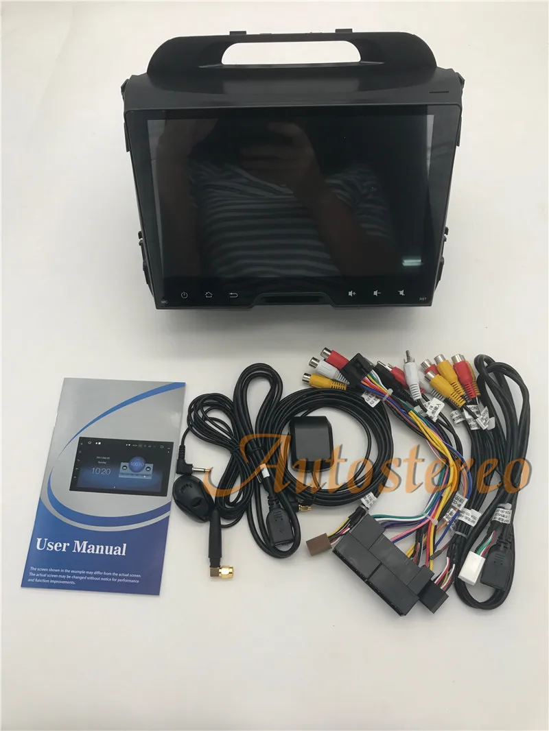 2 ram Полный сенсорный экран 8 Core Android 7,1 6,0 5,1 автомобильный gps-навигатор dvd-плеер стерео головное устройство для KIA SPORTAGE R 2010