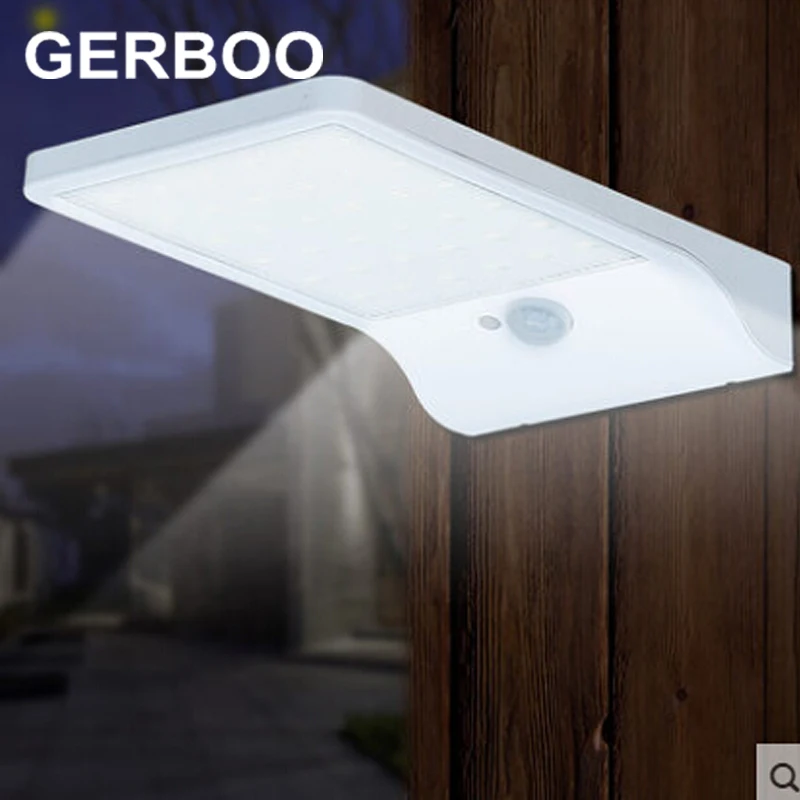 

LED Solar Light 450LM 36Led Solar Powered Led Outdoor Light Security Wireless Waterproof With PIR Motion Sensor Light UltraThin