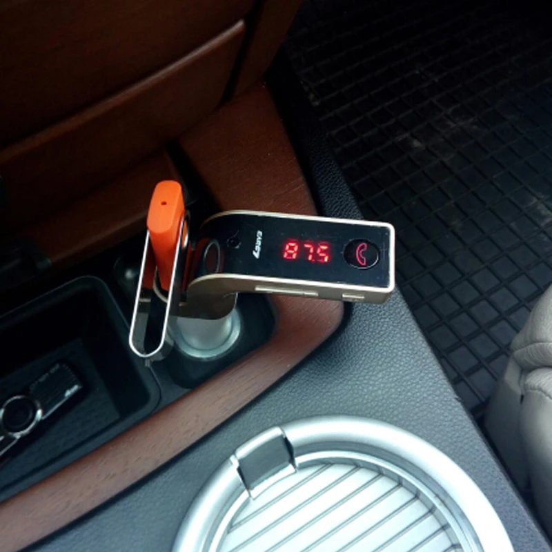 Автомобильный MP3-плеер 4-в-1 Hands Free светодиодный Bluetooth Автомобильный fm-передатчик громкой автомобильный комплект Musice радио адаптер с USB Автомобильное Зарядное устройство