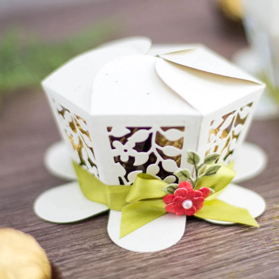 2018 новый цветок корзина резки металла умирает трафарет для DIY Скрапбукинг