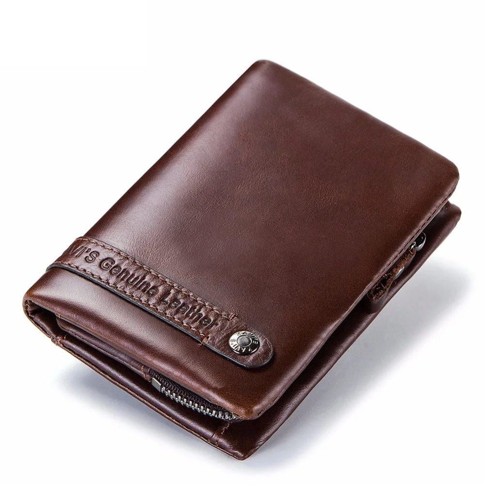 

Male Leather Wallet Men Genuine Leather for Credit Cards Holder Coin Purse Man Mens Wallets Money Bag Card Cuero Hombres Cuzdan