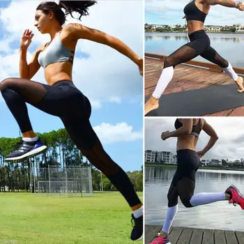 

wholesale fashion Mesh stitching color-fitting breathable leggings Hip high waist leggings Sexy charming slim leggings
