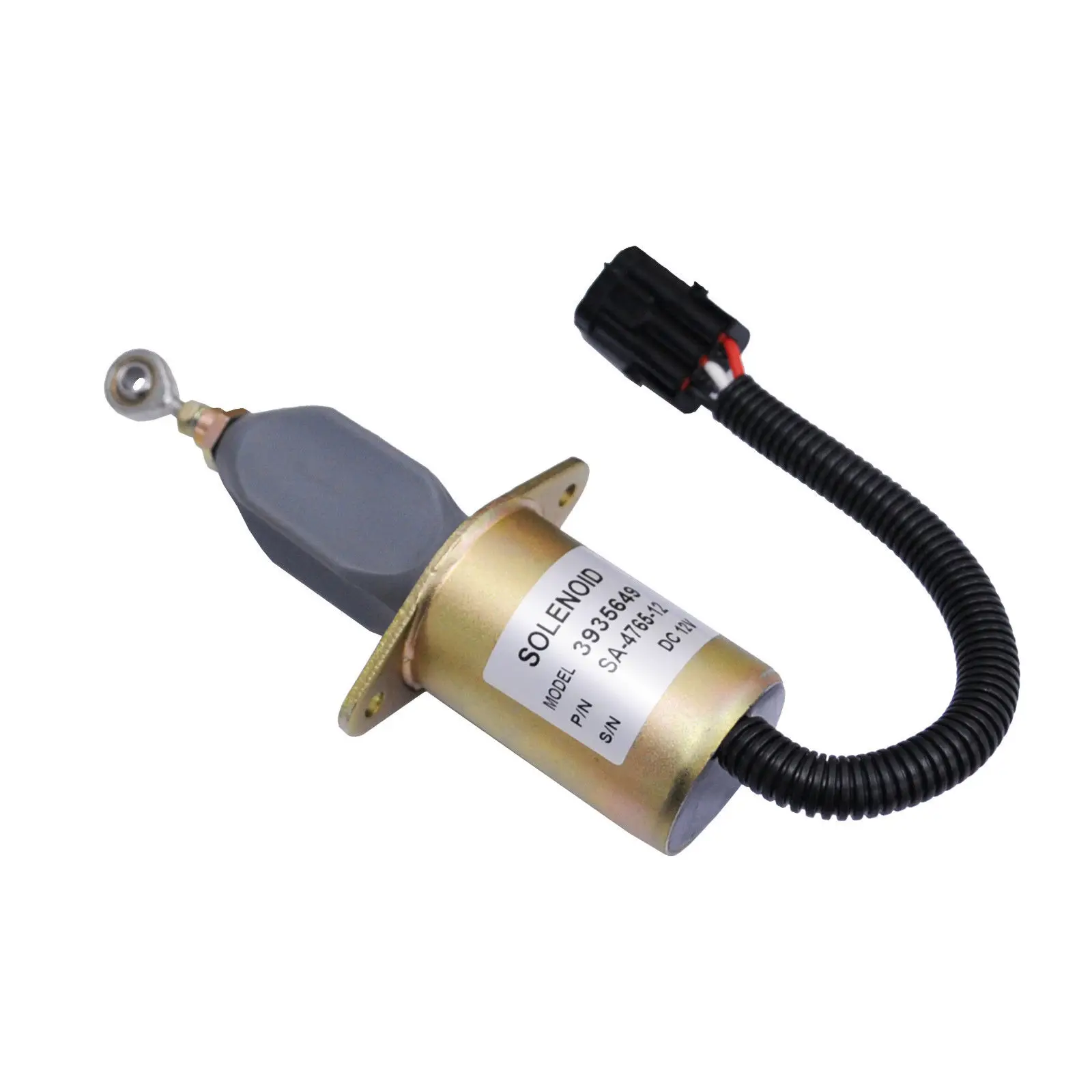 3/" Diesel Fuel Shut Off Solenoid For Ford Cummins 6CT 3931570,3935649 5.9L 8.3L