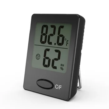 

Mini digital hygrometer thermometer electronic with smiling face Current Humidity Temperature Indicator LCD display for indoor