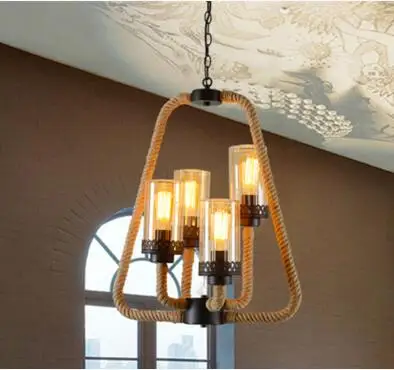 

American Village Creative Restaurant Cafe Lighting Nordic Retro Clothing Store Living Room Hepherd pendant light TA9142
