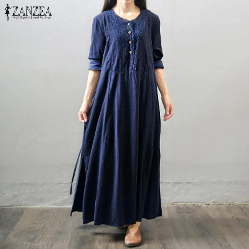 zanzea maxi dresses