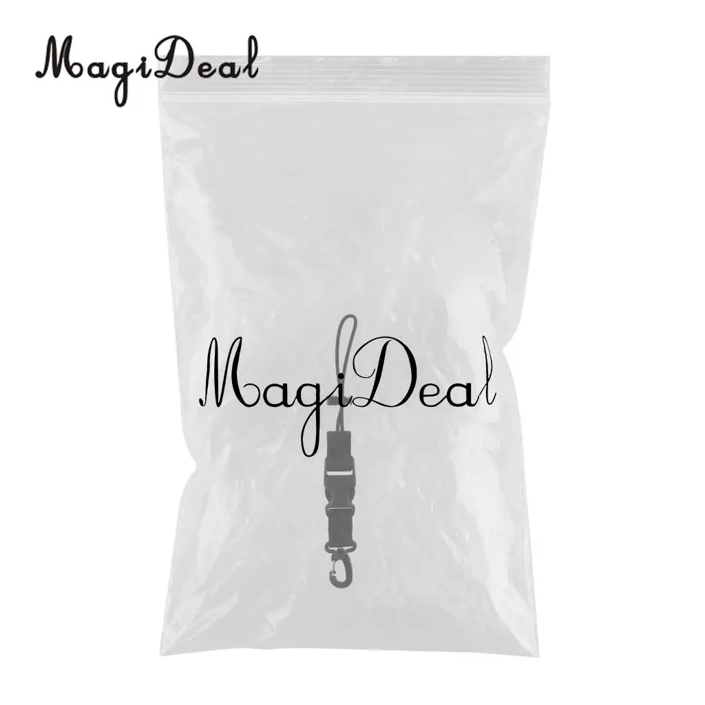 MagiDeal Scuba Diving Lanyard Dive Camera Torch Holder Strap Quick Release Buckle