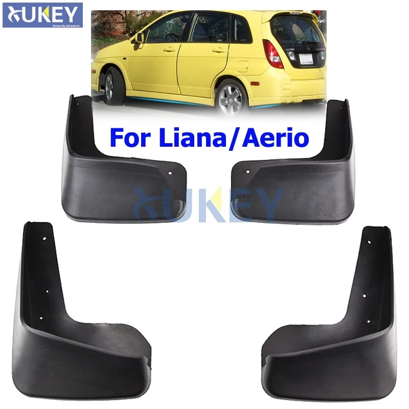 Брызговики для автомобиля брызговики Suzuki Liana Aerio SX Baleno 2002 2007 крыло брызговиков 2003