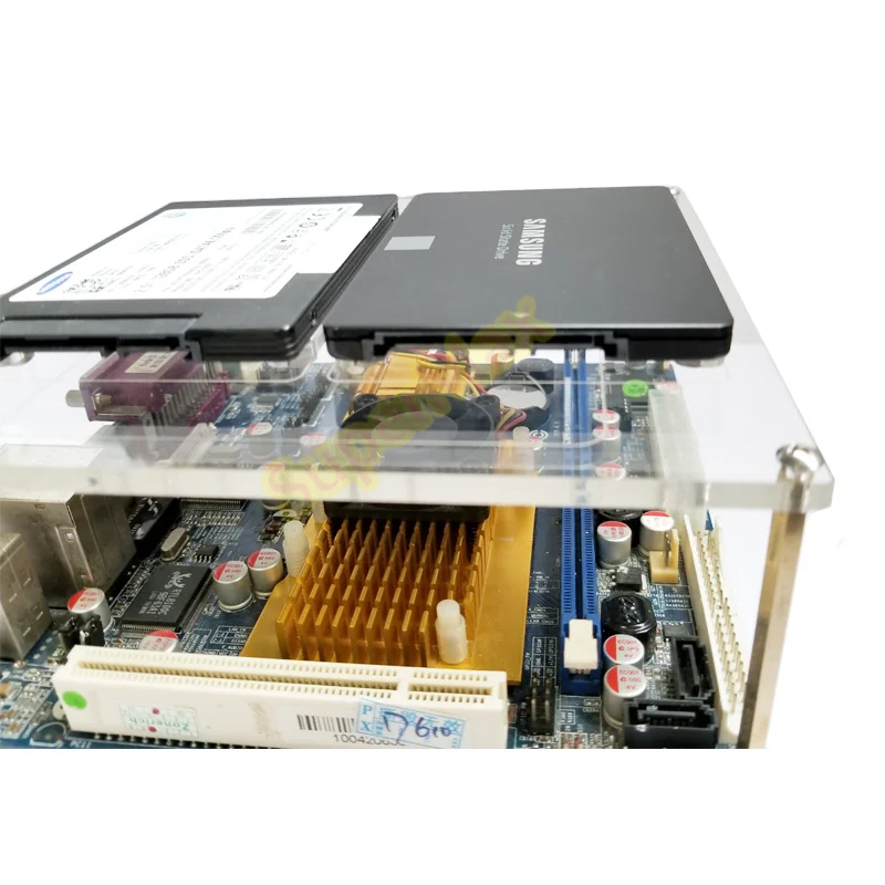 PC Case Frame DIY Bare Support Install Hard Disk For ITX Computer Mini PC HTPC