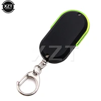 Portable Wireless Anti-Lost Alarm Key Finder Locator Keychain Whistle Sound LED Light Things Tracker 2