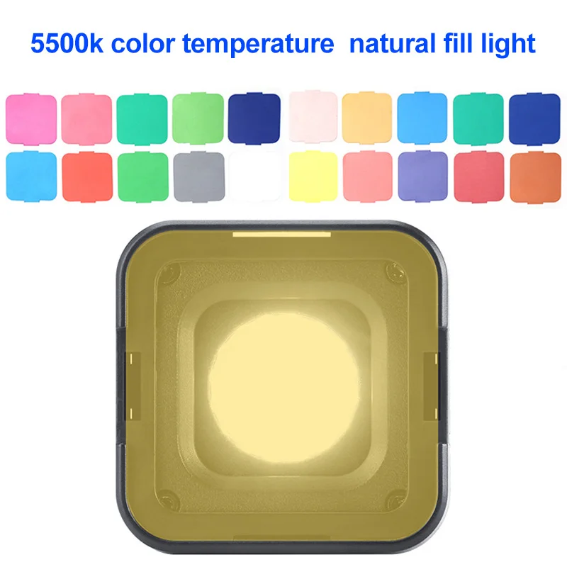 

New 10M Waterproof LED Video Maker Light Vlog Fill Lighting for DJI OSMO Gopro Cameras DOM668