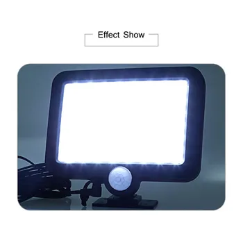 

Solar Wall Light 56 LED Infrared Induction IP65 Waterproof Garden Path Lamp JDH99