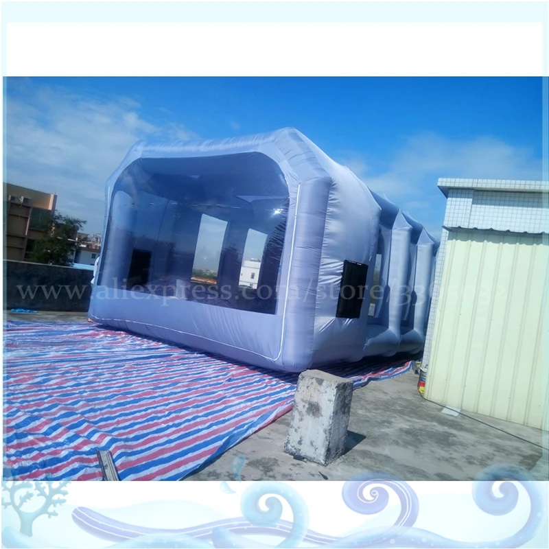 Auto Portable Spray Booth Car Workstation 9*5*3 meters Inflatable Used