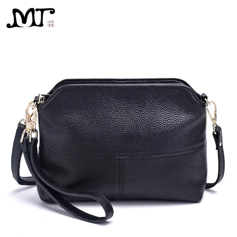 Bolsas de Moda Bolsa do Mensageiro Bolsa de Ombro Dia das Senhoras Marca Feminina Couro Genuíno Pequeno Corpo Cruz Elegante Bolsas Concha Garras mj