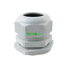 2 шт. PG36 белый Пластик Водонепроницаемый Инструменты для наращивания волос Кабельные вводы