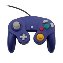 Фиолетовый проводной игровой контроллер ударный для nintendo GameCube NGC Wii видеоигры