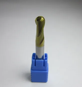 

wholesale 10PCS radius 3.0 HRC58 R3.0 2 flutes Tungsten Carbide Ball Nose End Mills CNC milling cutter diameter 6mm <HRC60