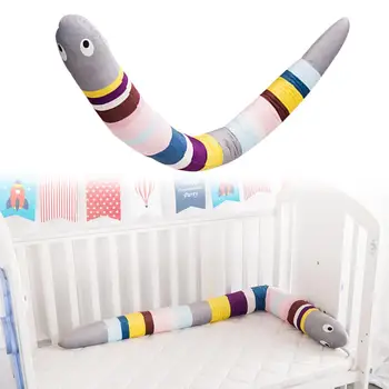 

Baby Bed Bumper Cot Protector 3D Cartoon Crib Anti-Collision Safety Guard Shack Stuffed Cotton Bedroom Decoration Crib Bumper