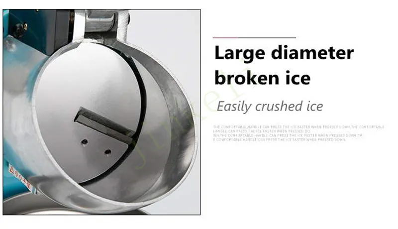 220v 110v электрическая дробилка льда смузи Бритва для ледяной крошки блок ломающая шлифовальная машина 85 кг/ч