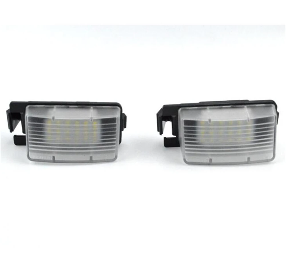 led number plate lights flashing