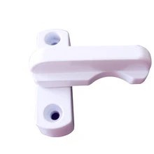 Новое поступление из 2 предметов Пластик+ Нержавеющая сталь+ цинковый сплав ребенок безопасности окна, двери заверткой безопасности Рычаг Ручка развертки защелка