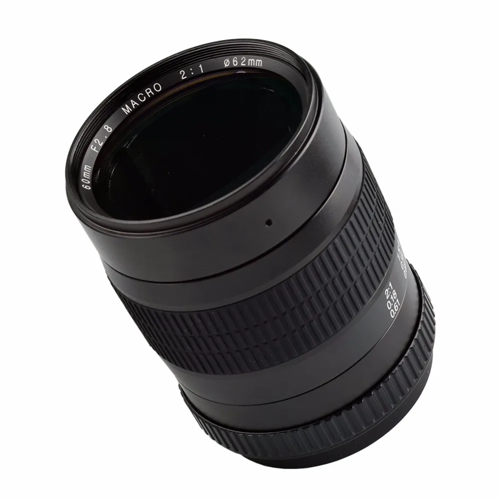 60 мм f/2 8 2:1 супер макрообъектив ручной фиксированный фокус для CANON 1100D 550D 600D 750D 77D 80D