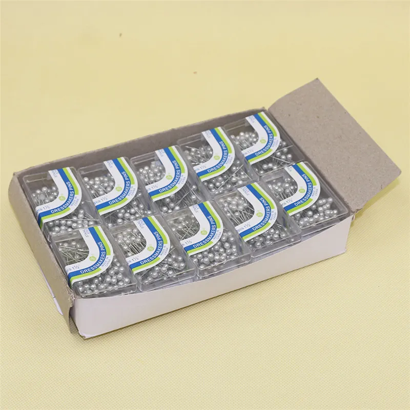 

20 small boxes (around 2000pieces needle ) pearl beads needles for fixation sewing garment accessory