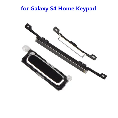 New Home Button+Power Keypad+Volume Key for Samsung Galaxy S4 I9500 I9505 I337 Side Button Replacement Part White/Black | Мобильные
