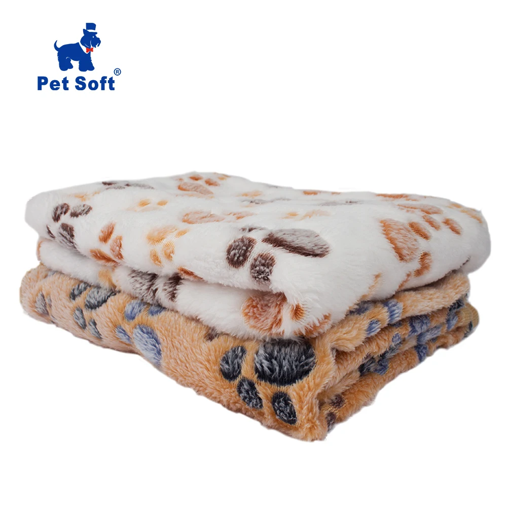 Mascota suave mascota manta invierno perro gato cama estera pie estampado cálido dormir colchón pequeños perros medio gatos Coral polar suministros para mascotas