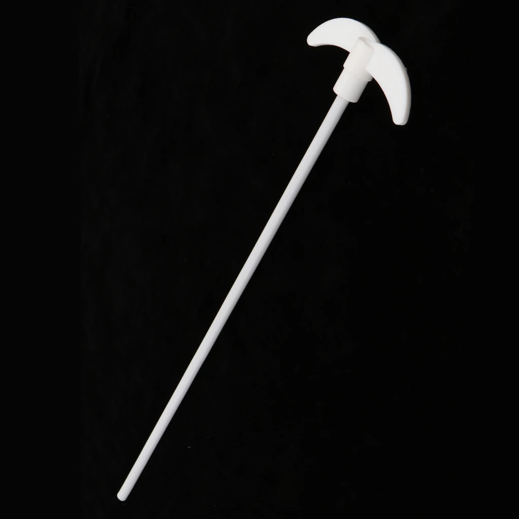 350*80mm Stirring Rod for Electric Overhead Stirrer Mixer Shaft w/ Paddle Laboratory Experiment Accs