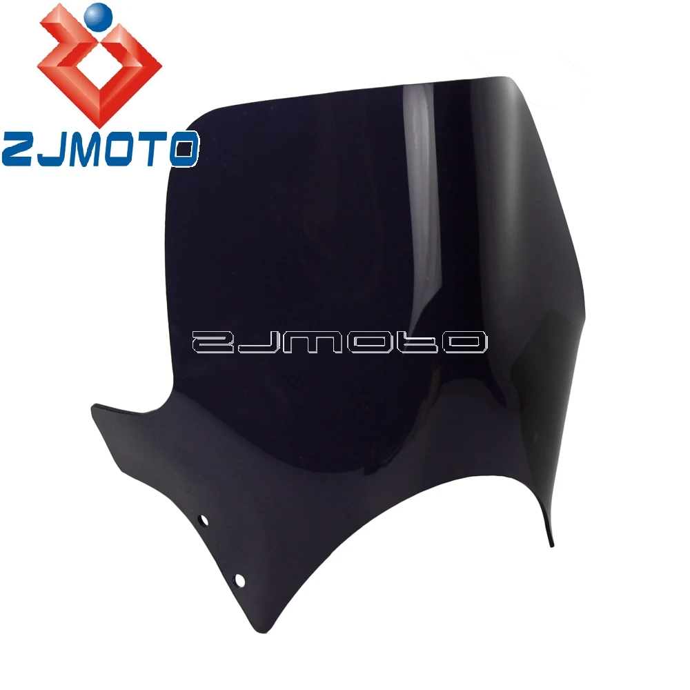 

Universal Motorcycle Smoke Windshield Air Deflector Fly Screen For Honda CB400 CB250 CB600 CB750 CB900 CB919 Hornet