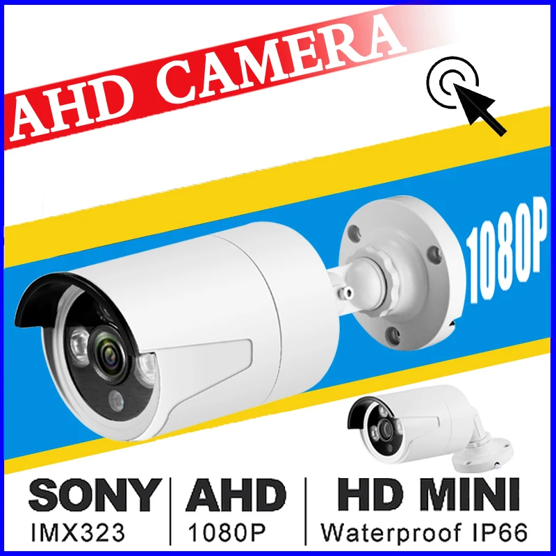 

720/960/1080P 1MP 2MP AHD CCTV CAMERA Outdoor Security Camera 2.0Megapixel High MELAT Wateproof ip66 Board Video Security Camera