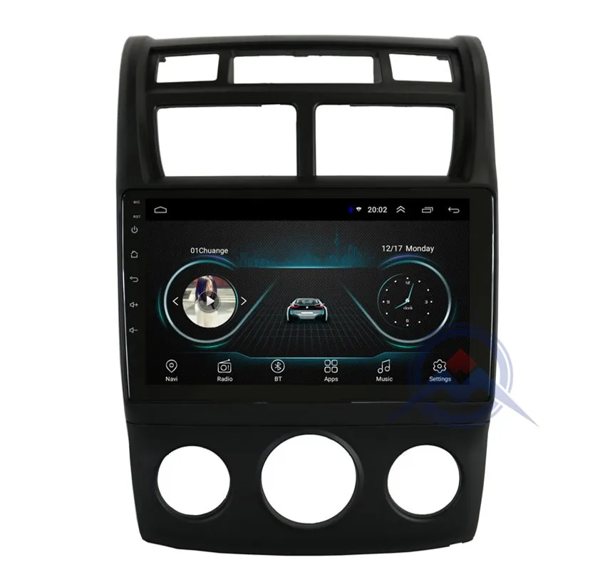 Top ZOHANAVI 2.5D Android car radio multimedia player for KIA sportage 2007 2008 2009 2010 2011 audio radio stereo DVD gps 17