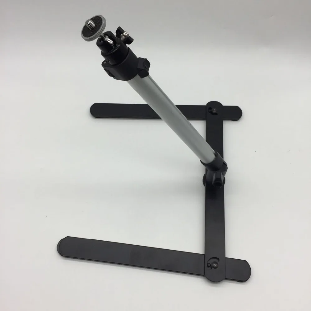 Kaliou 18 inch Light Weight Adjustable Camera Table Top Monopod Stand Tripod Support Stand Rig for DSLR Digital Camera Camcorder