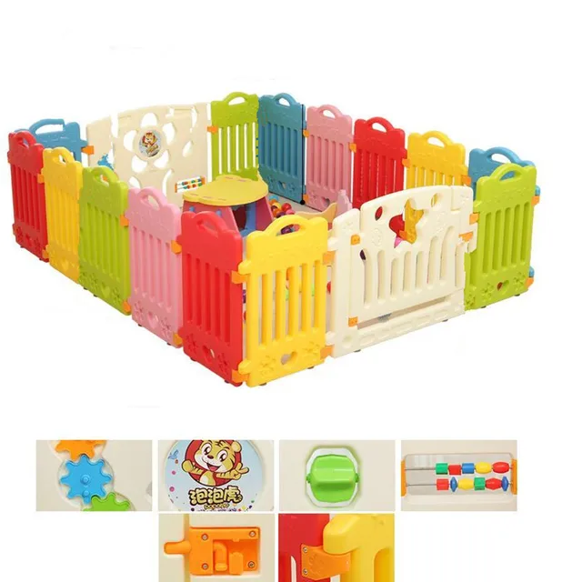 Child Safety Play Fence Baby Fences Infant Eco Friendly PVC Playpen