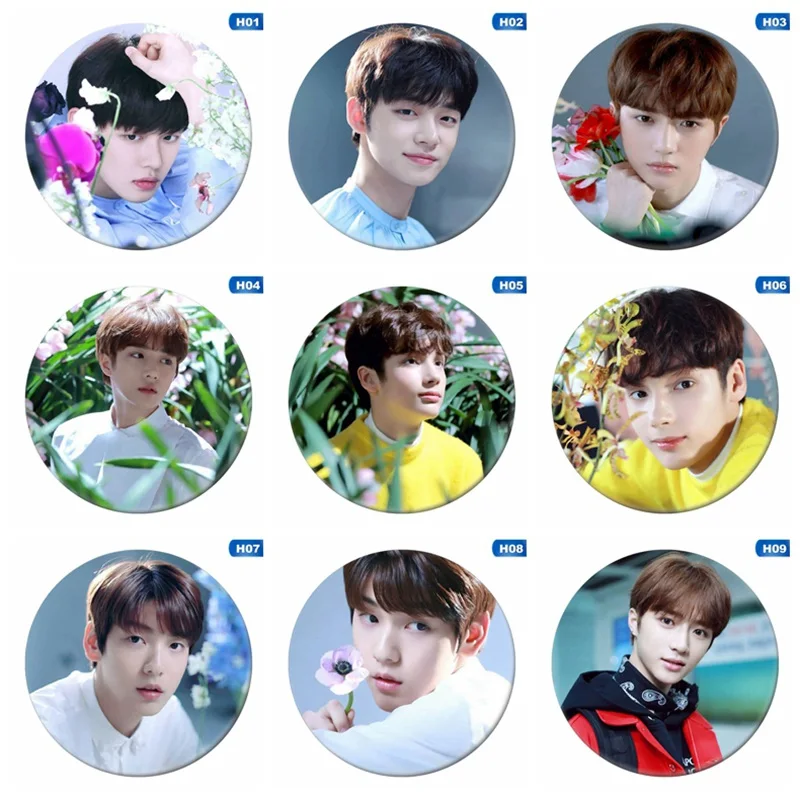 

Kpop TXT The Dream Chapter: Star Fashion Cute Chest Pins for Backpack Hat Clothes Soobin Taehyun Badge Brooch Button