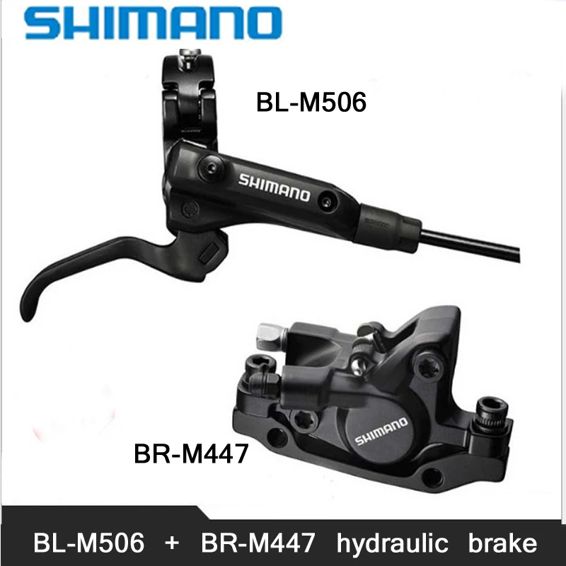 SHIMANO M505 MTB велосипед гидравлический дисковый тормоз набор зажим горный для Deore/XT тормоза велосипедный дисковый тормоз и тормозной лист винты