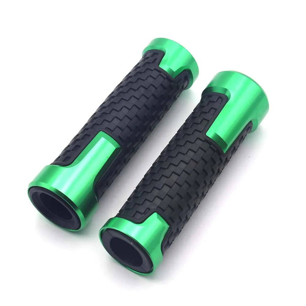 1 Pair 7/8" 22mm Motorcycle Bike Handlebar Grips Handle Bar Ends Cap for Suzuki GSX-R GSR 400/600/750 K6 K7 K8 K9 Multicolor